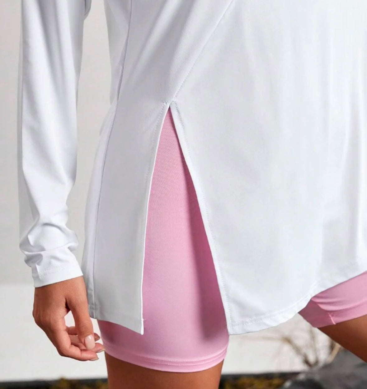 Stride Slit Top