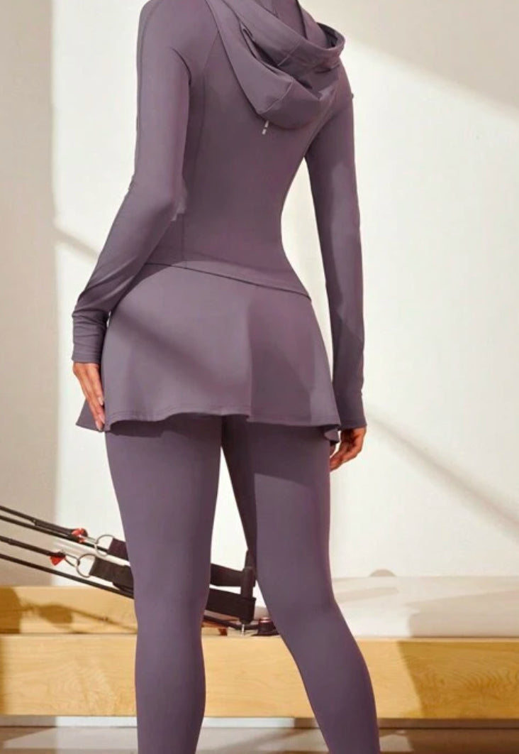 Sculpt Skirted Suit
